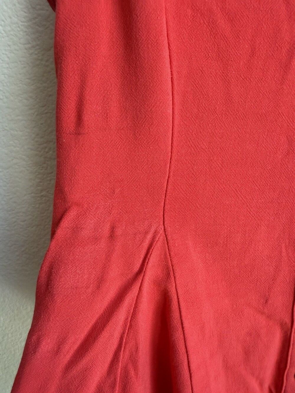 Lovestitch Red Shirt Small NWT Spaghetti Strap Button Down Cami Romantic - Picture 5 of 15